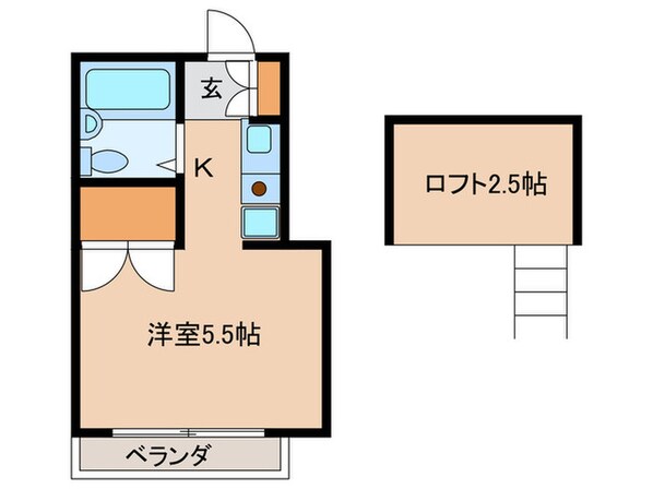 エクセル狛江の物件間取画像